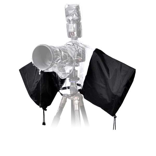 Regenschutz für Digitalkameras und DSLR mit Blitz von Canon, Nikon, Sony