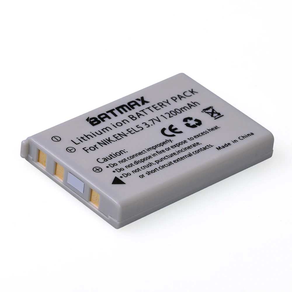 Akku Batmax EN-EL5 für Nikon Coolpix Kameras