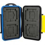 JJC MC-3 Foto Speicherkarten für 4x CF, 4 X SD Karten, wasserfest und robust