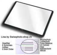 Displayschutz für Nikon D60 von Phottix aus Glas