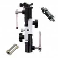 LS Pro Studio Blitz- und Schirmhalter 1/4, 3/8 Zoll und Spigot