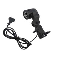 Fotostudio Schirm- und Lampenhalter für E27 Fassung