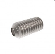 Schaftschraube 1/2 Zoll UNC Chromstahl A2, 12.7mm Länge